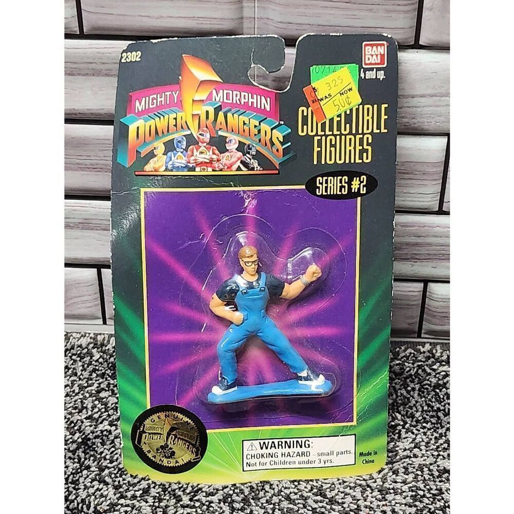 1994 BANDAI SABAN POWER RANGERS COLLECTABLE FIGURES 3" PVC - BLUE RANGER